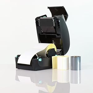 Printer with labels